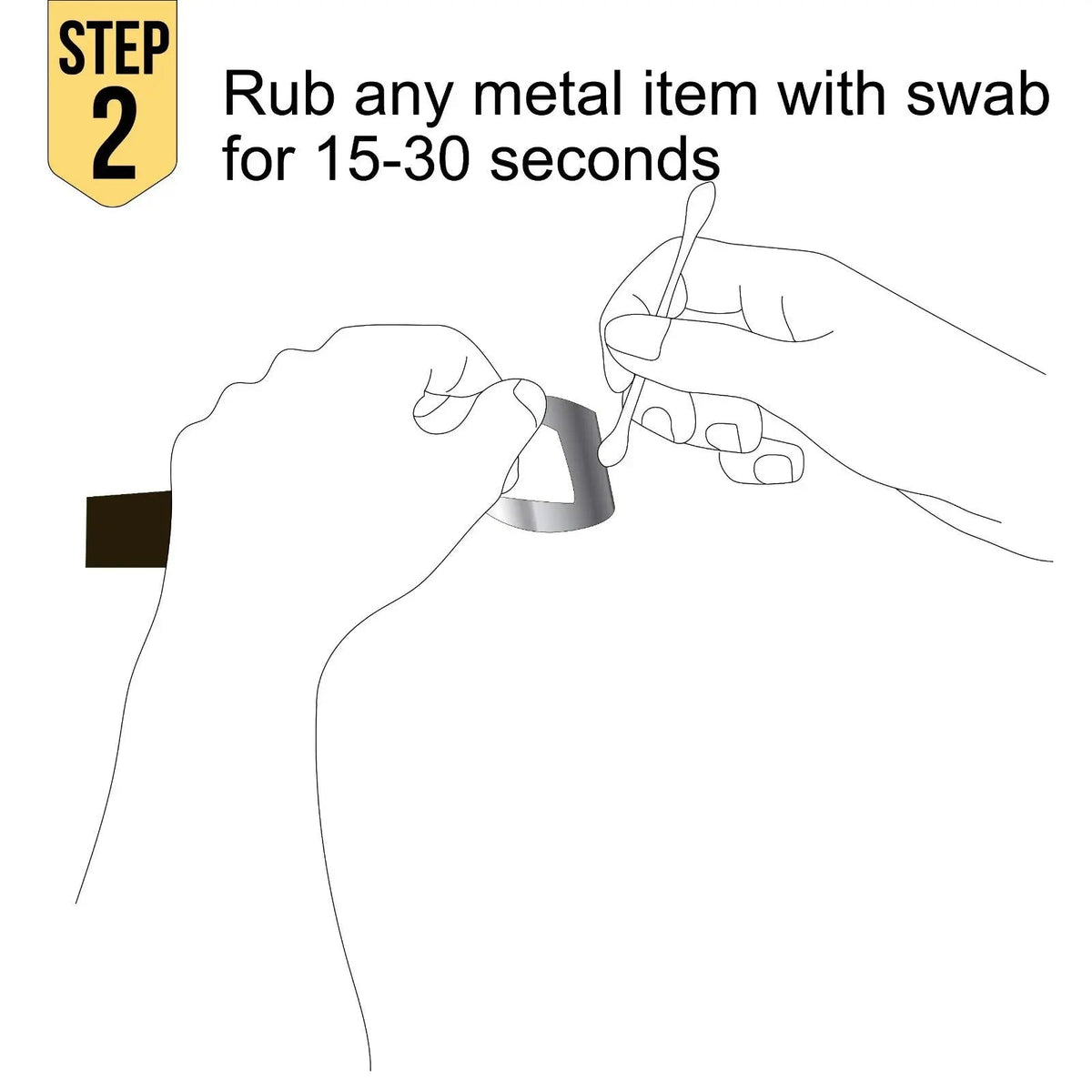 JSP Nickel Test Solution Tarnish Protectant Seal Jewelry Metal Testing Belts Rings