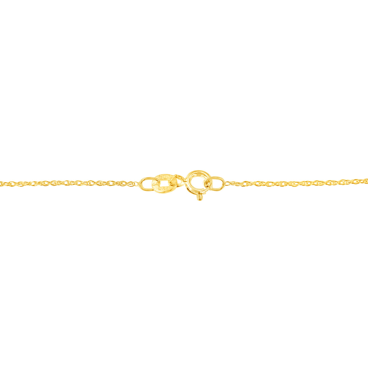 14K Yellow Gold Plated .925 Sterling Silver 1.00 Cttw Baguette Diamond Composite Open Heart 18" Inch Pendant Necklace (I-J Color, I1-I2 Clarity)