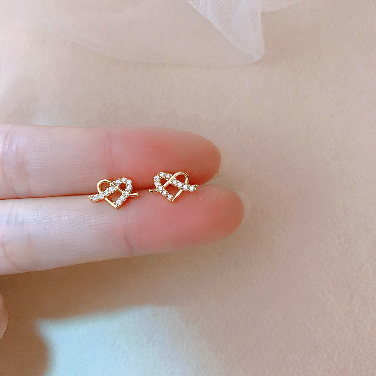 Korean-style High-end Hong Kong Style Vintage Earrings For Women