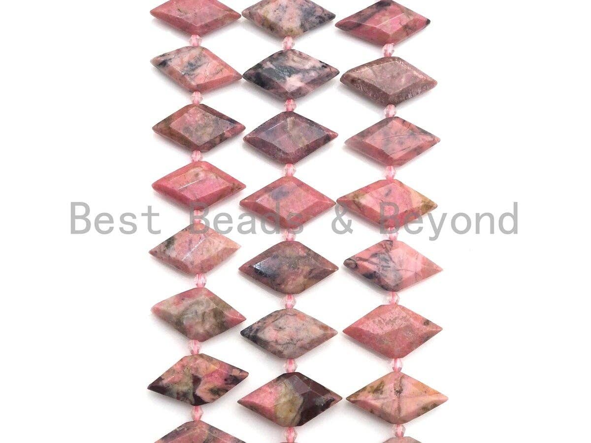 High Quality Natural Rhodochrosite Horse Eye Shape Beads, Natural Rhodochrosite beads, 16x30mm, sku#U674