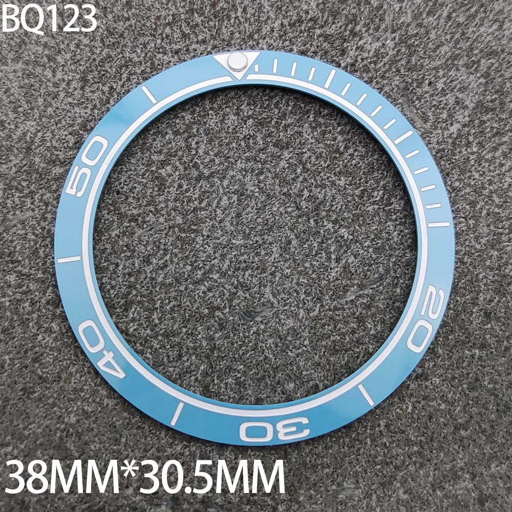 Blue Ceramic Bezel With Luminous Markers On The Outer Ring
