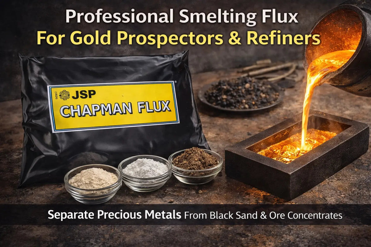 Chapman’s Flux – Gold Smelting Flux for Black Sands, Ore & Precious Metal Refining