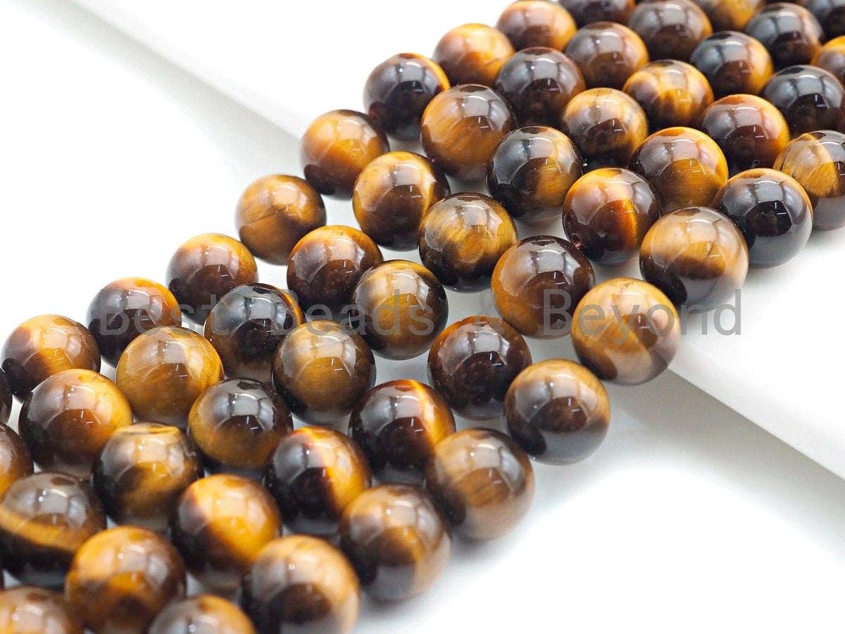 AA High Quality Natural Yellow Tiger Eye Beads, 6mm/8mm/10mm