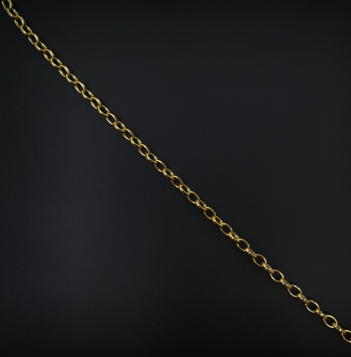 6x4mm Thick Rolo Cable Chain by the Yard, 24K Gold Filled Oval Chunky Necklace Unfinished Chain Great For Layer Necklace Choker Bracelet, CABLE Chain |  ROLL-01680 Clearance Pricing