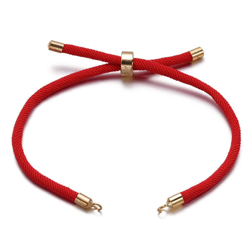 DIY Jewelry Accessories Christmas Semi-finished Adjustable Wrist Cord