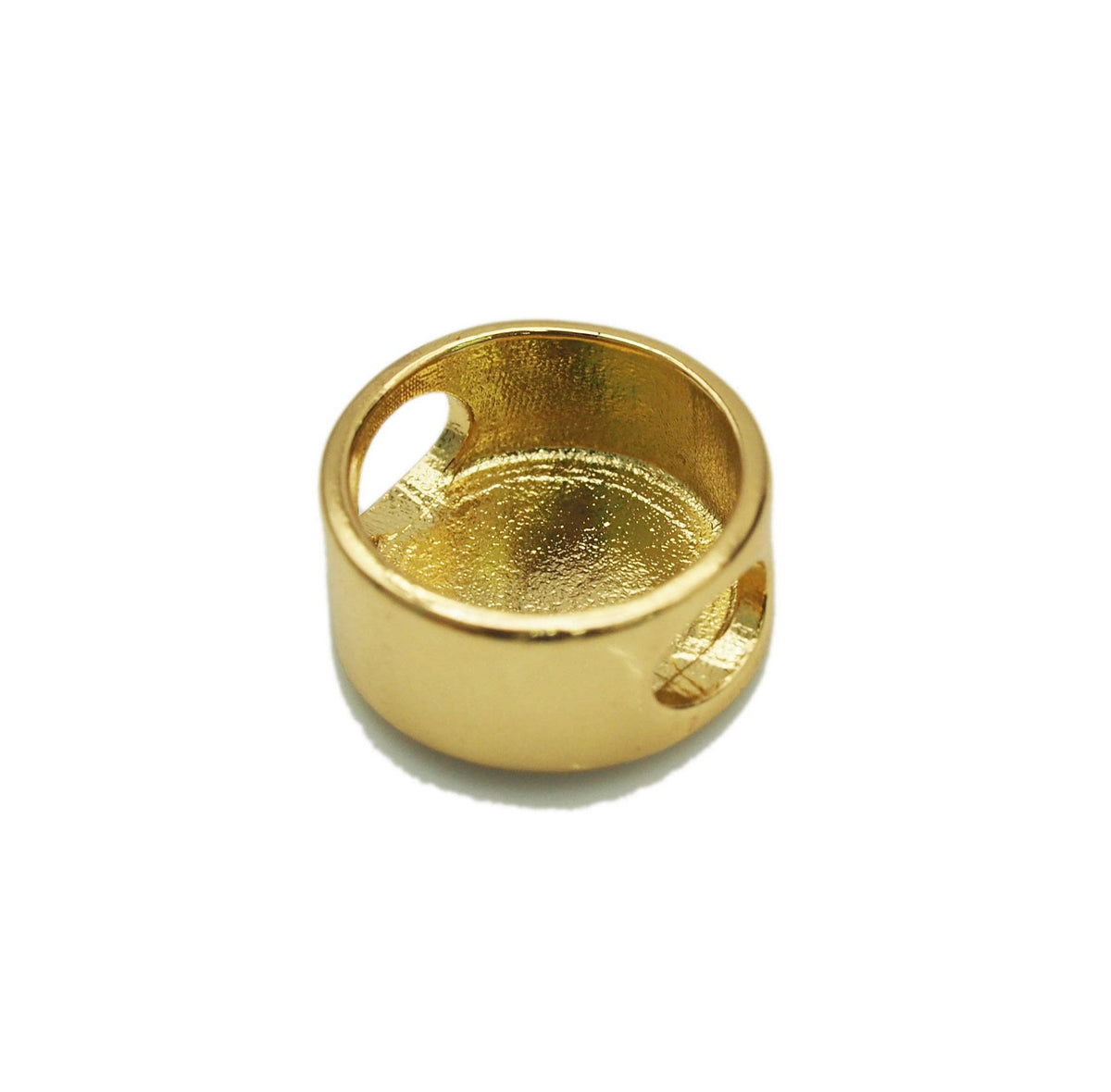 Whtie Enamel Spacer Beads, Sku#LK579