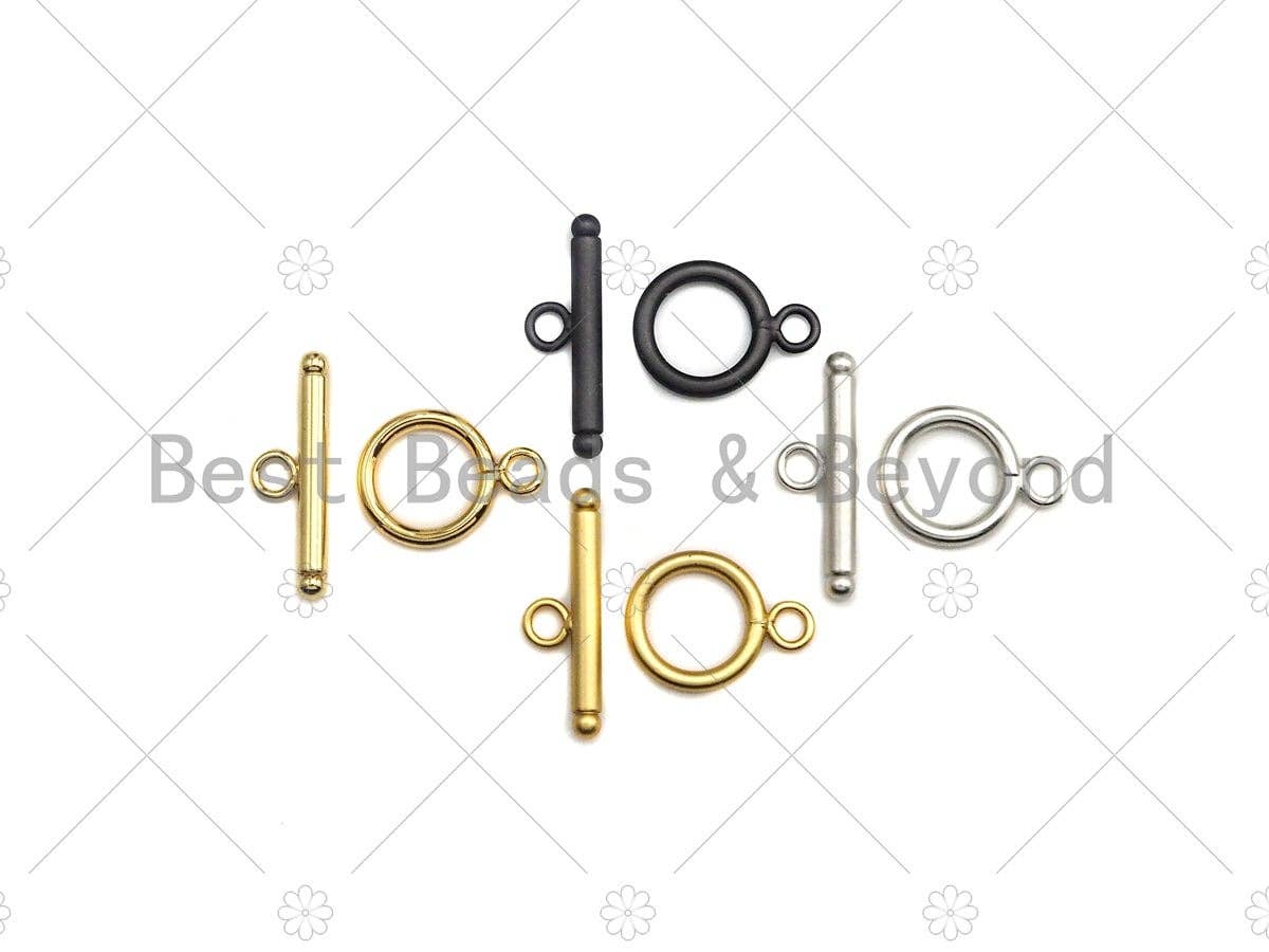 1 Set Gold and Silver Plated Toggle Clasp, Toggle Clasp, sku#Y255
