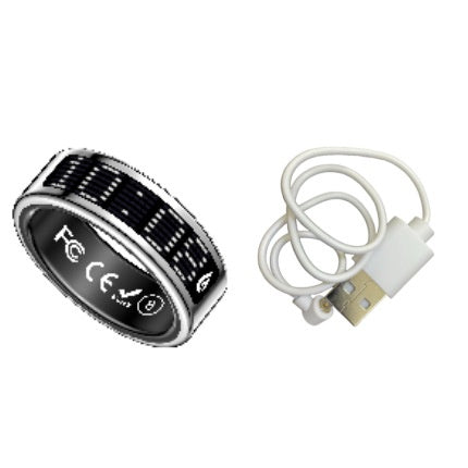 Smart Ring With Display For Counting, Heart Rate, Blood Oxygen, Pressure, Sleep, And Exercise Monitoring, Smart Bracelet For The Middle East