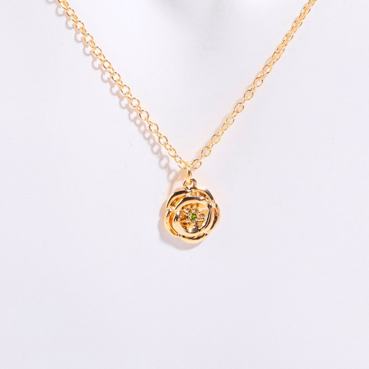 18 Gold December Birth Flower Bracelet