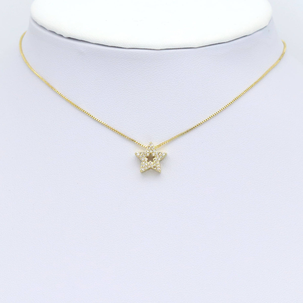 CZ Heart Star Spacer Connector Charm Beads, sku#A312