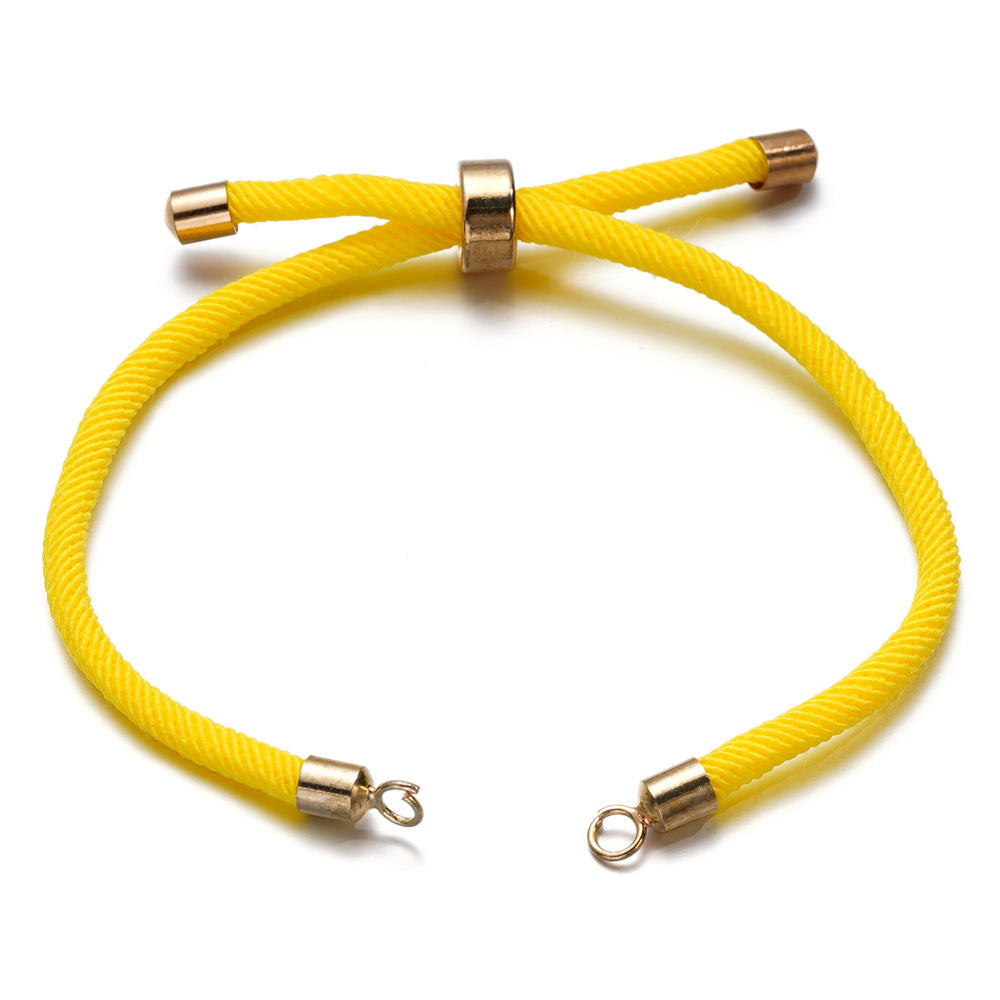 DIY Jewelry Accessories Christmas Semi-finished Adjustable Wrist Cord