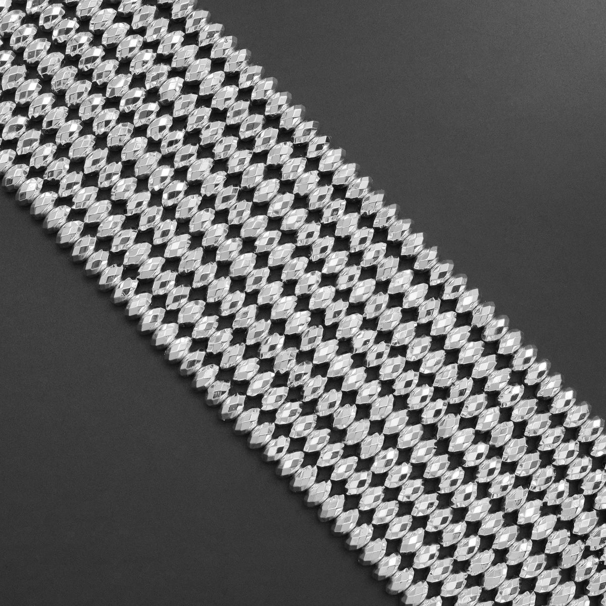 Bright Silver Hematite-1x2/2x3/2x4/3x6/3x8/6x10mm Rondelle Smooth /Faceted , SKU#S3