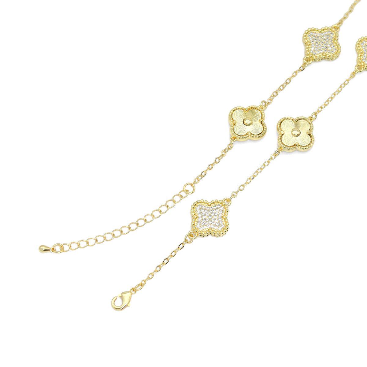 14 colors Flower Necklace, Green Pink Blue black silver gold white flower necklace, Sku#FH227