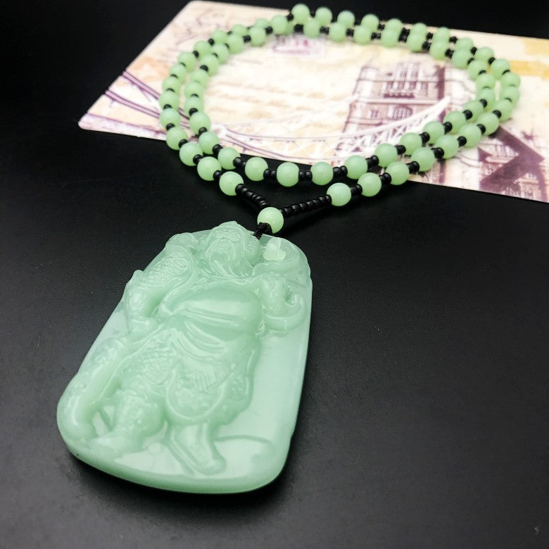 Women's & Men's Light Buckle Maitreya Buddha Couple Guan Gong Dragon Small Pendants