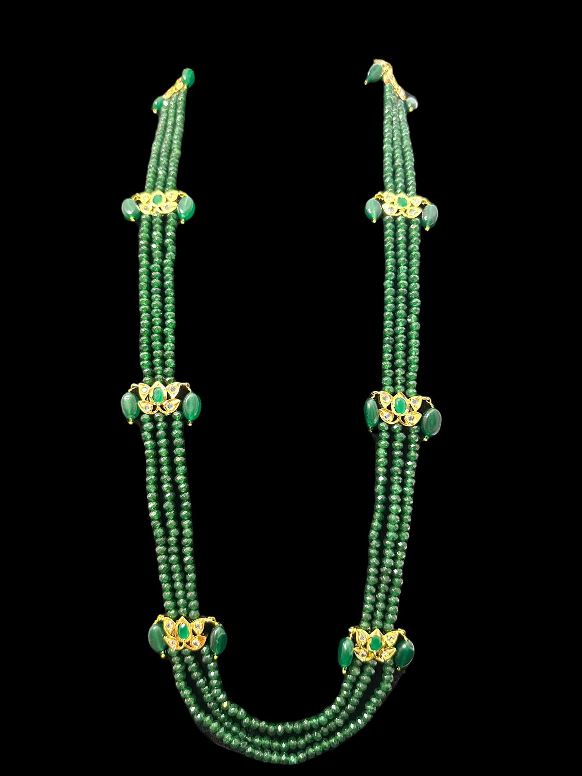 LN49 Raina green beads   necklace ( READY TO SHIP )