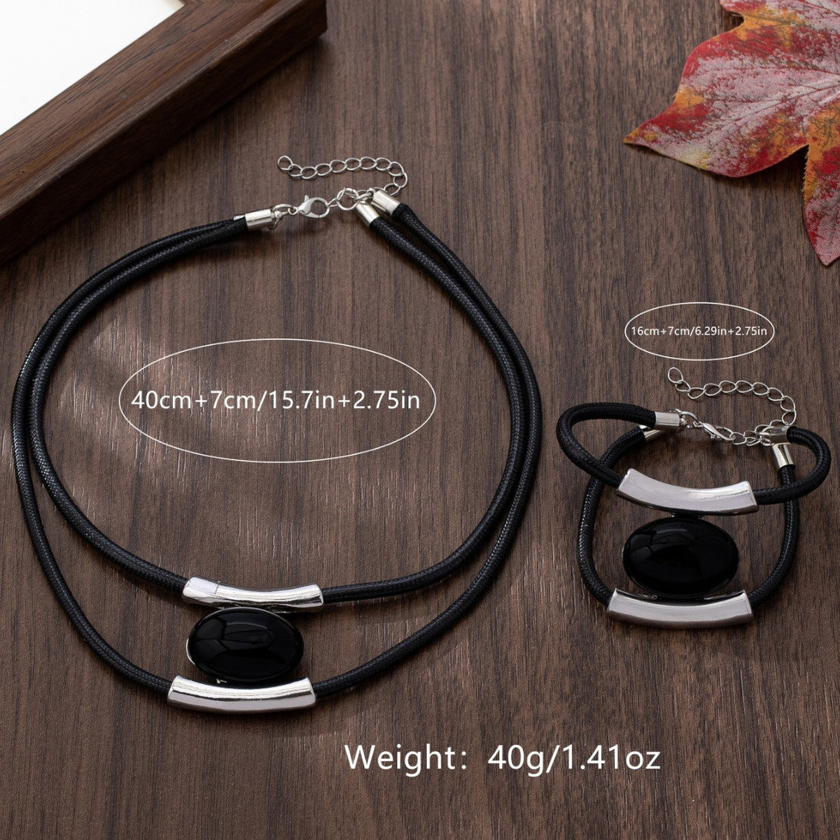 Multilayer Vintage Necklace And Bracelet Set For Women
