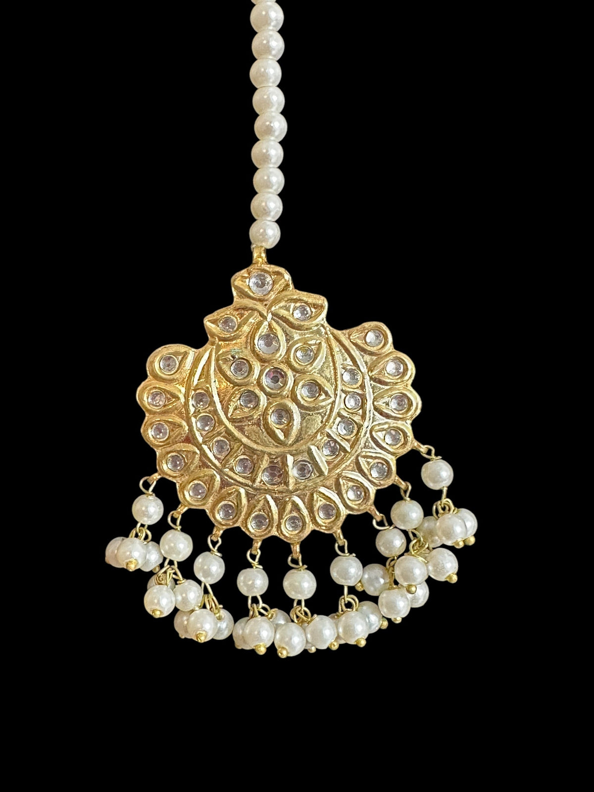 BR475 kundan Rani haar bridal set ( READY TO SHIP )