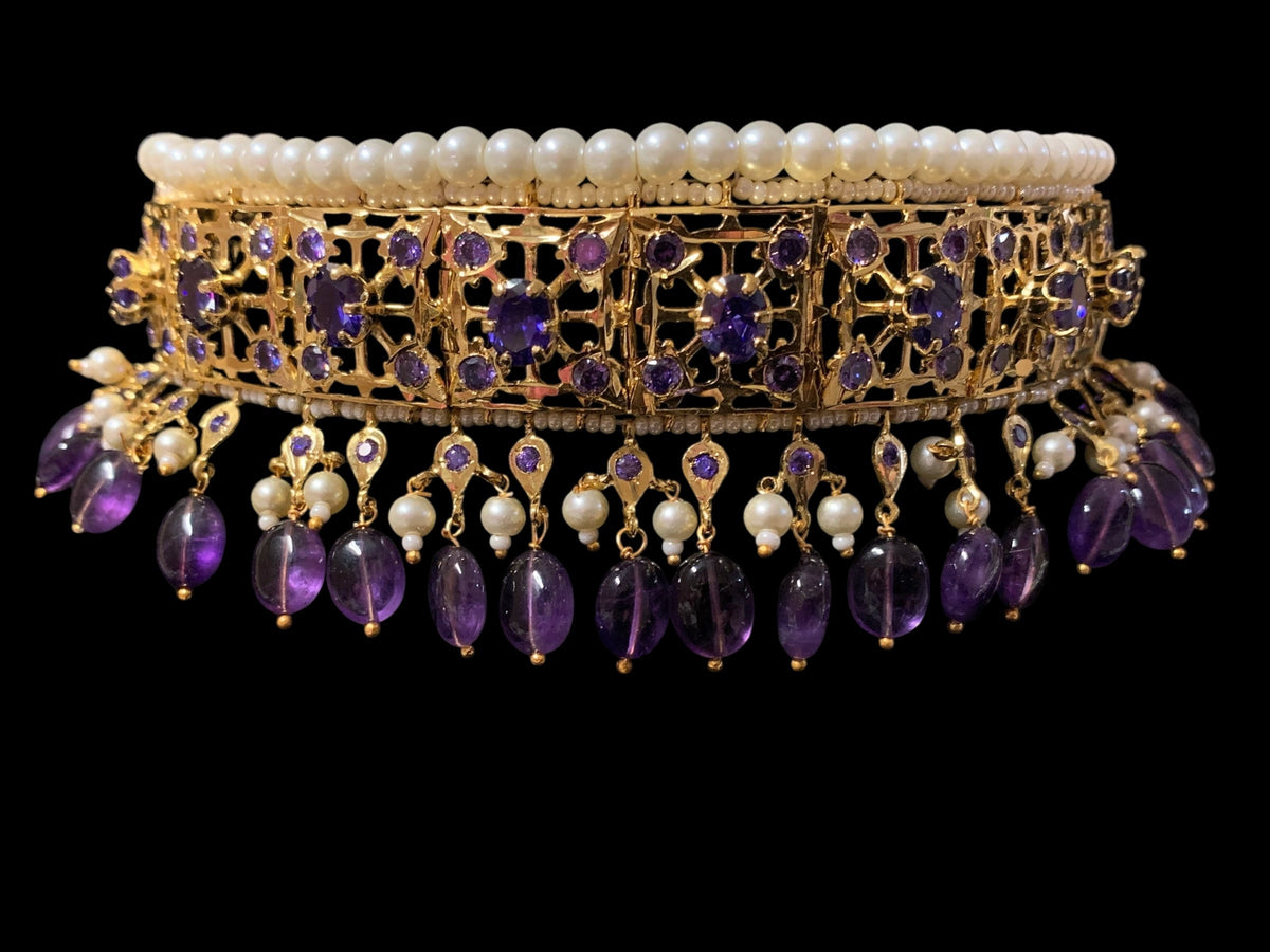 C20 Insia jadavi lacha in amethyst ( SHIPS IN 2 WEEKS )
