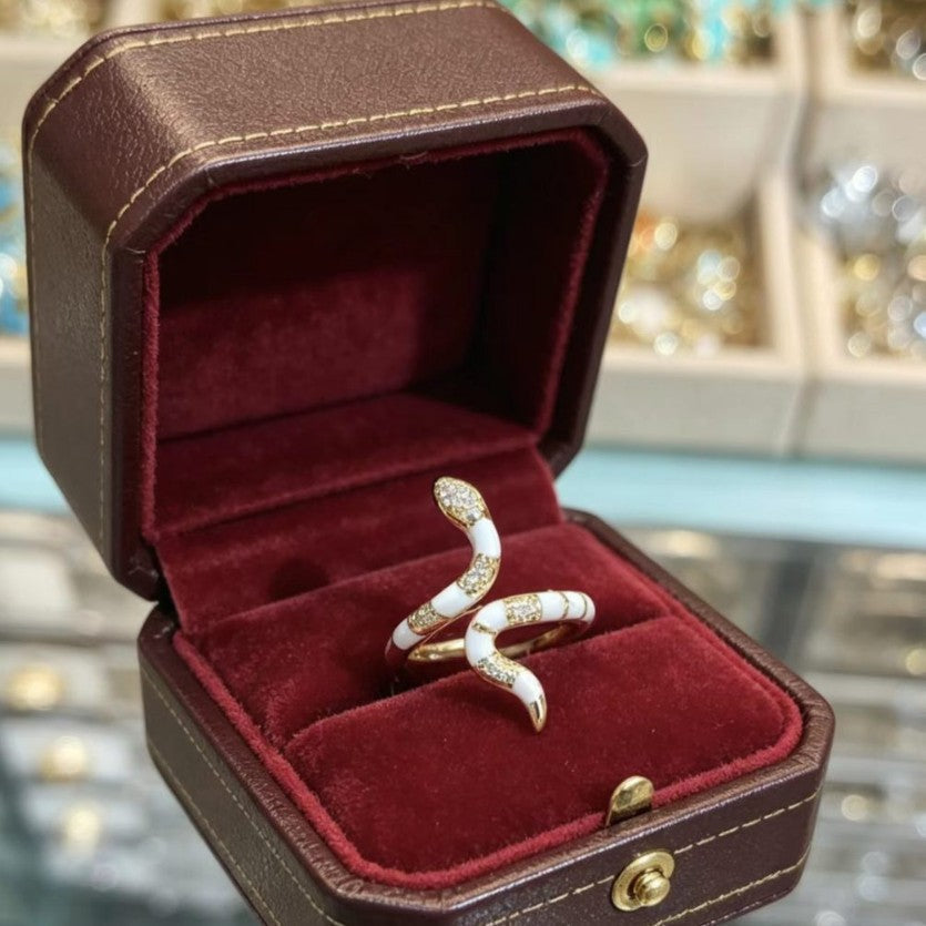Exaggerated Index-finger Ring For The Year Of The Snake Your Zodiac Year