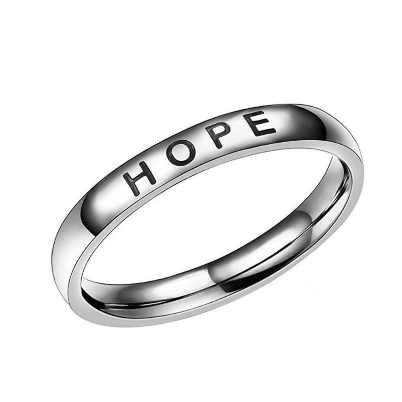 Mens And Womens Stylish Minimalist Inspirational Ring