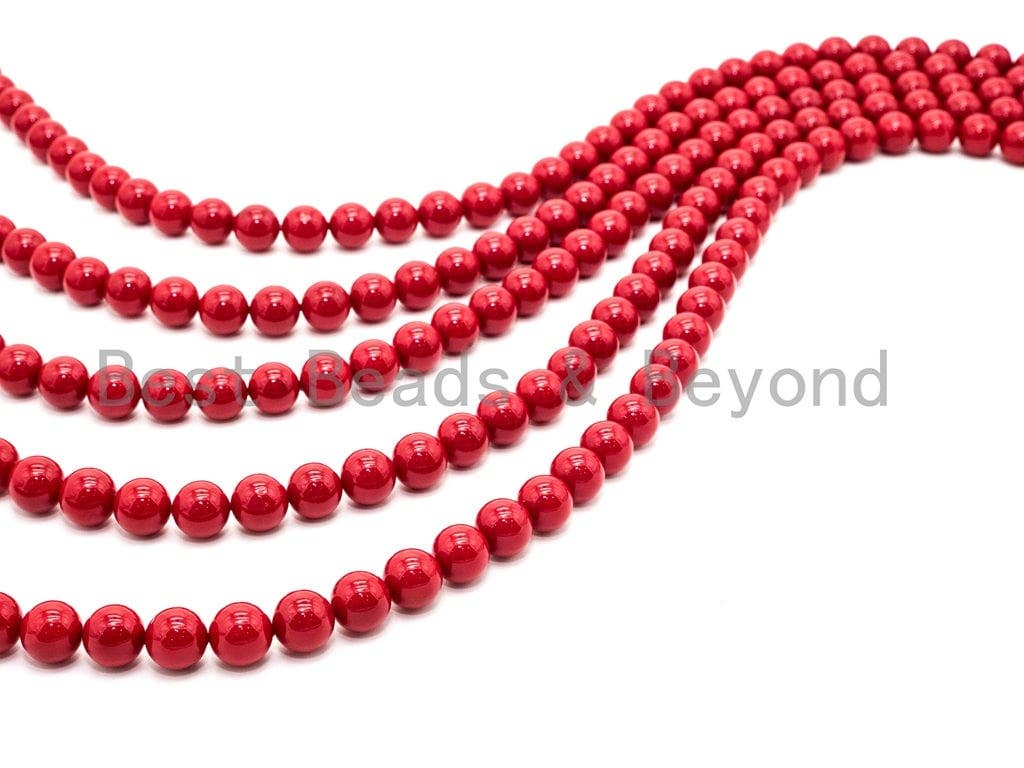 6mm-20mm High Quality Natural Mother of Pearl Beads, Sku#U44