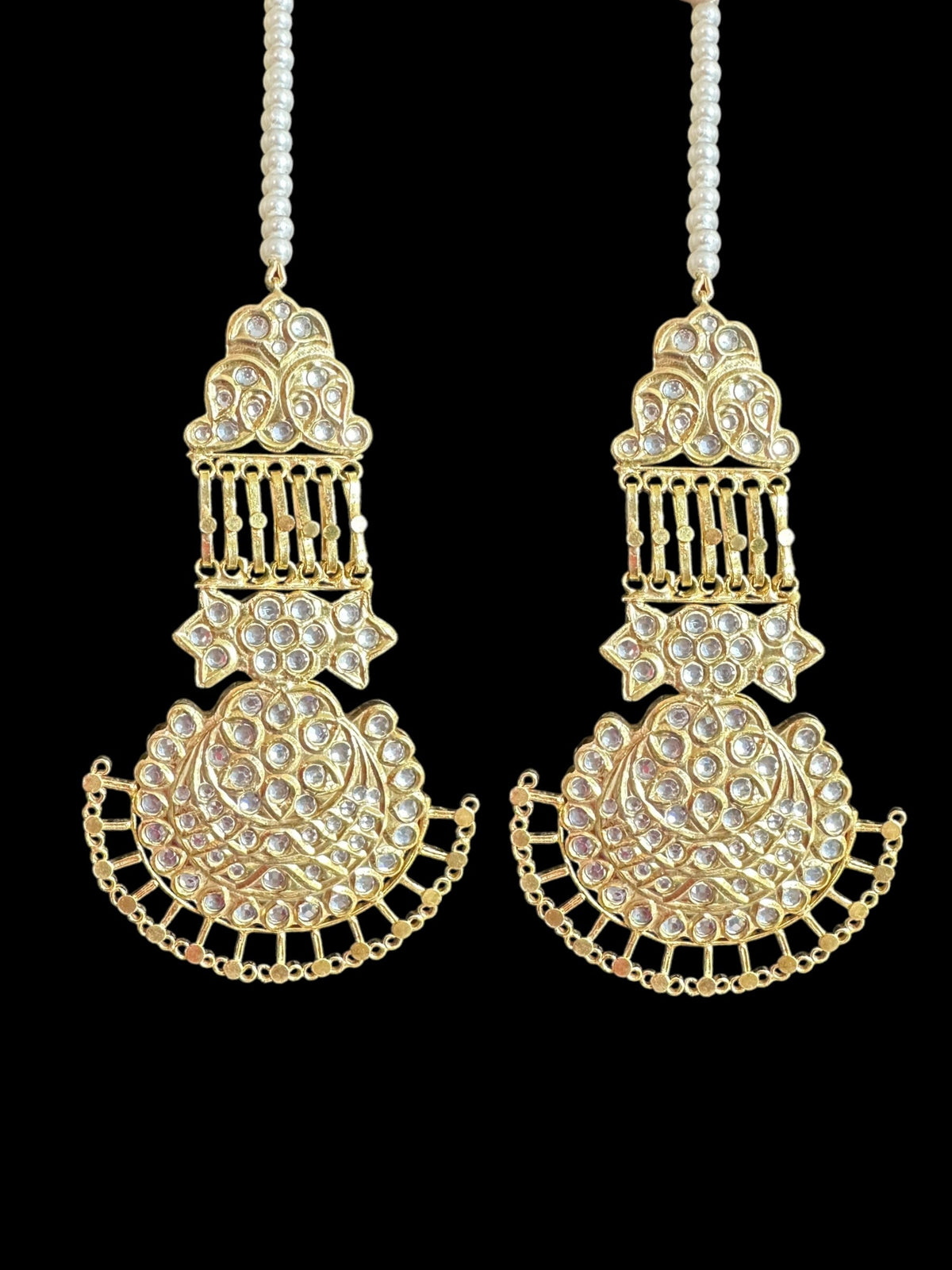 BR475 kundan Rani haar bridal set ( READY TO SHIP )