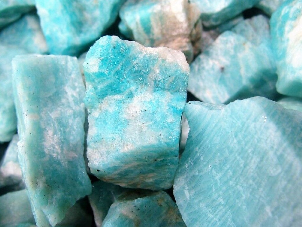 Amazonite Rough Facet Colorado Natural 1000 Carats Bulk Lot