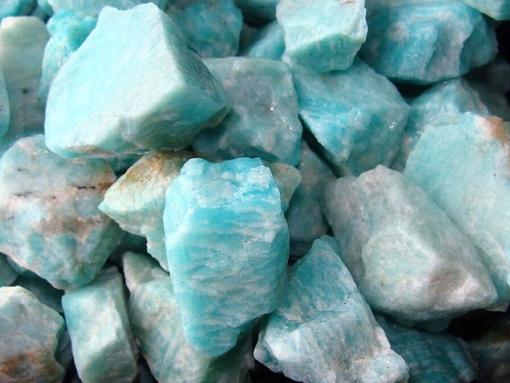 Amazonite Rough Facet Colorado Natural 2000 Carats Bulk Lot