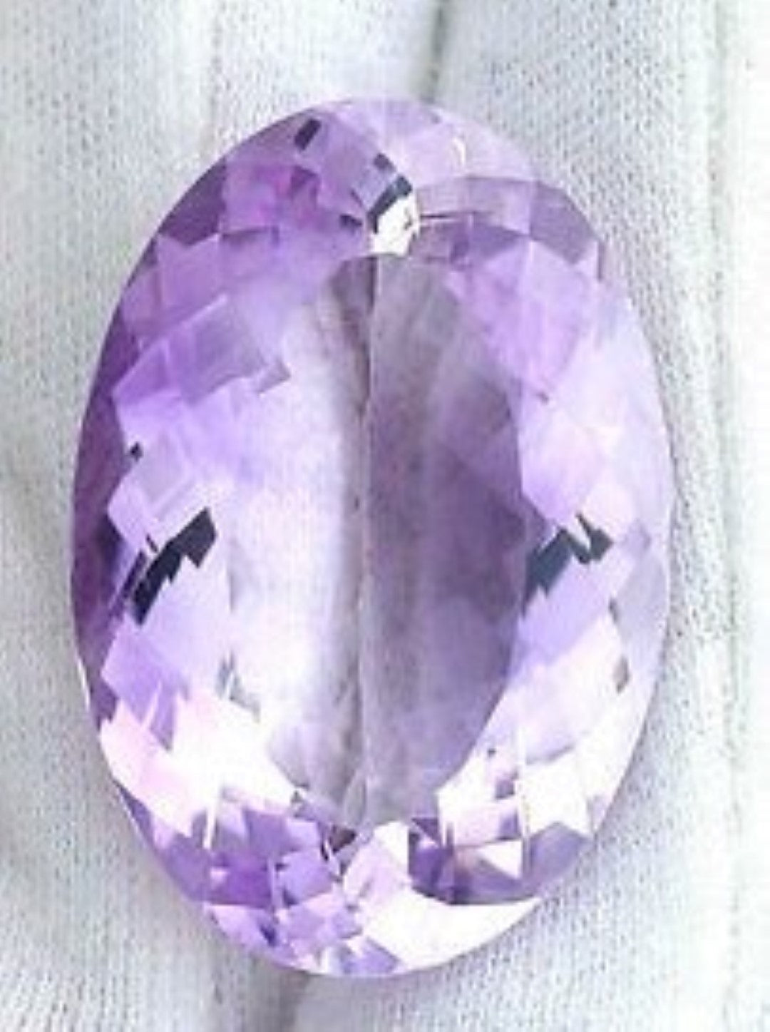 Amethyst Oval Cut Brazilian Small 12x10mm 4 Carat Stone