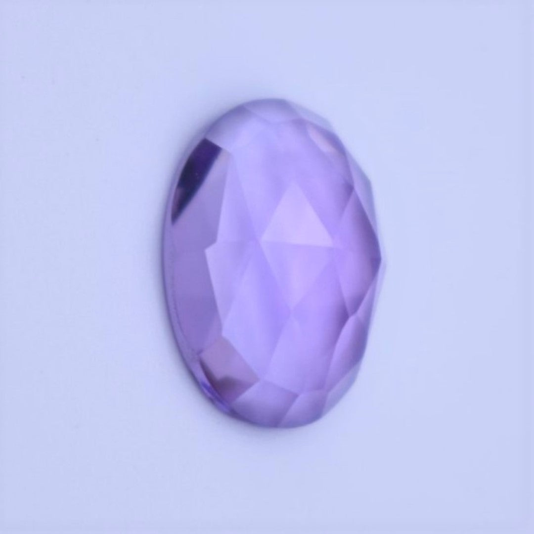 Amethyst Oval Cut Brazilian Small 6x4mm 1/2 Carat Stone
