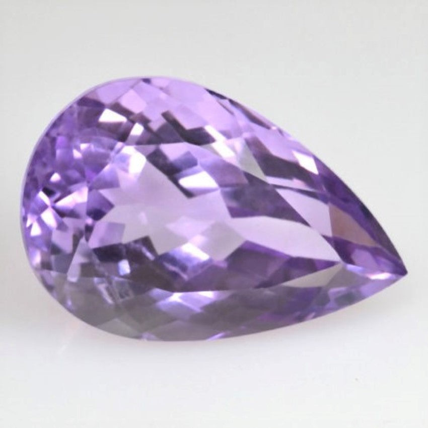 Amethyst Pear (Tear Drop) Cut Brazilian Calibrated Sizes