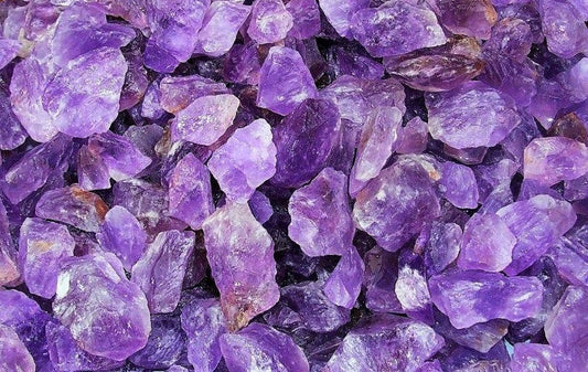 Amethyst Rough Facet Brazil Natural 3000 Carats Bulk Large Lot