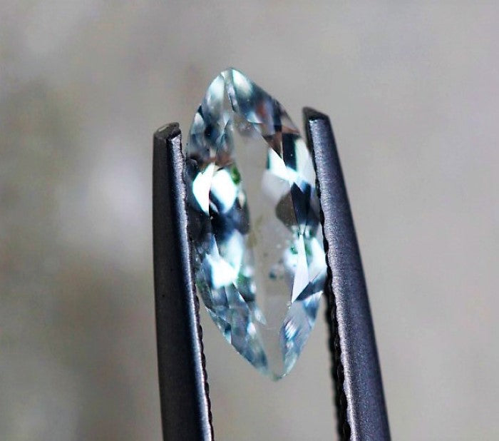 Aquamarine Marquise Cut Brazilian Navette Eye Shape