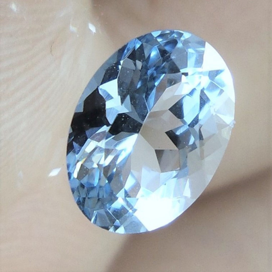 Aquamarine Oval Cut 6x4mm 1/2 ct Brazilian