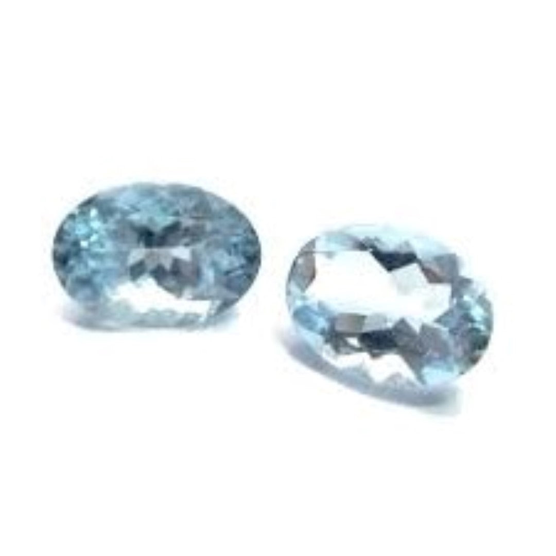 Aquamarine Oval Cut 6x4mm 1/2 ct Brazilian