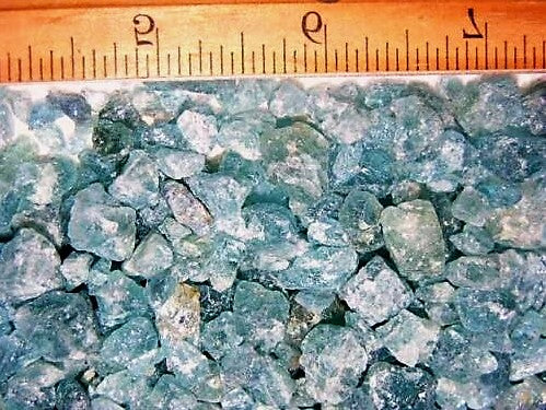 Aquamarine Rough Facet 50 Carats African Small Stones Wholesale Lot
