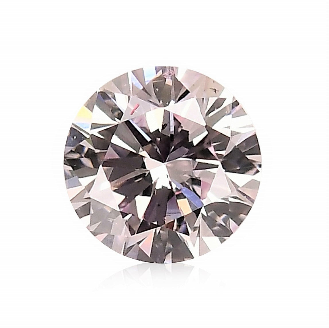 Argyle Purplish Pink Diamond Certified 1.2mm 8pp SI3