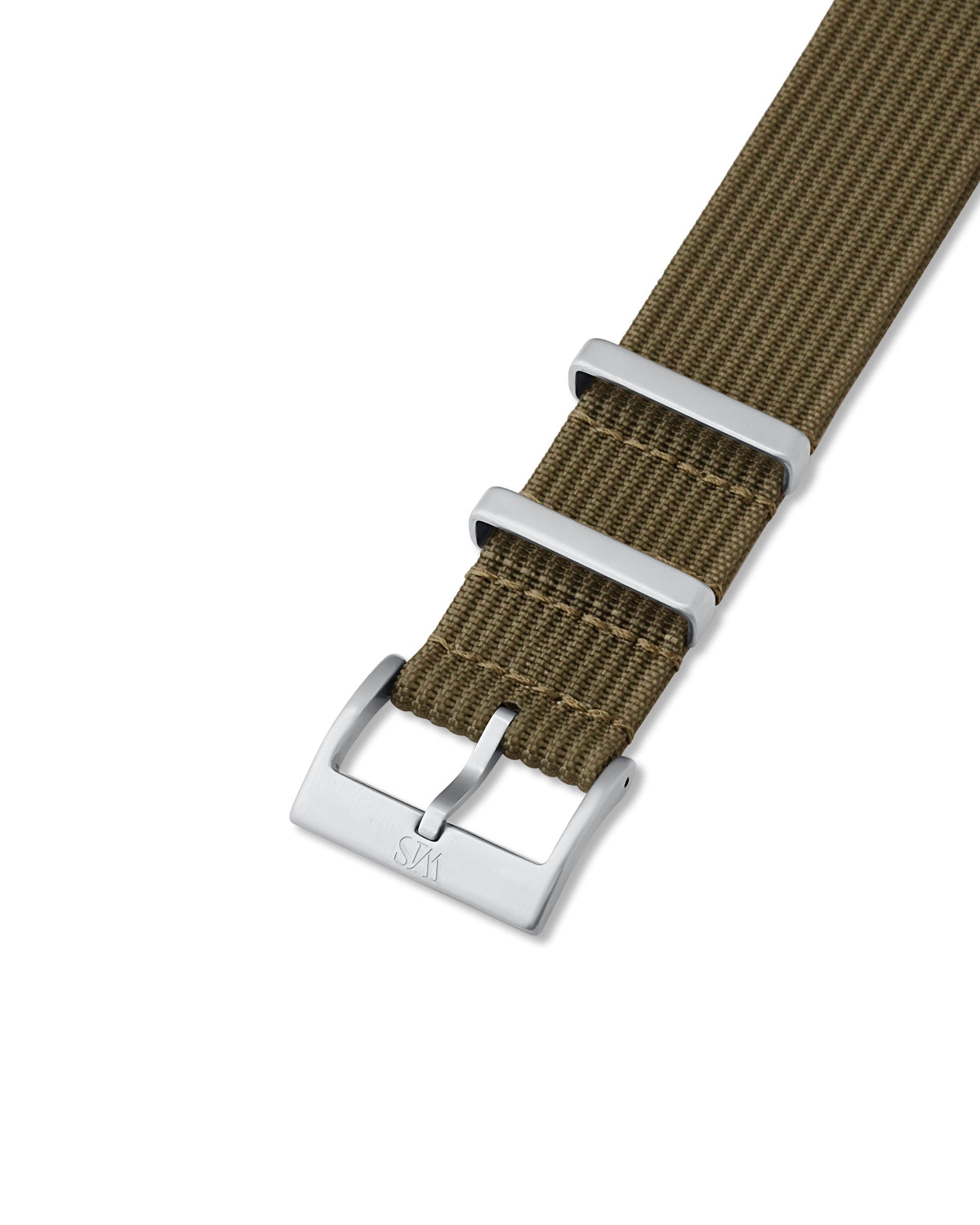 Army Green Woven Nylon Strap 19mm