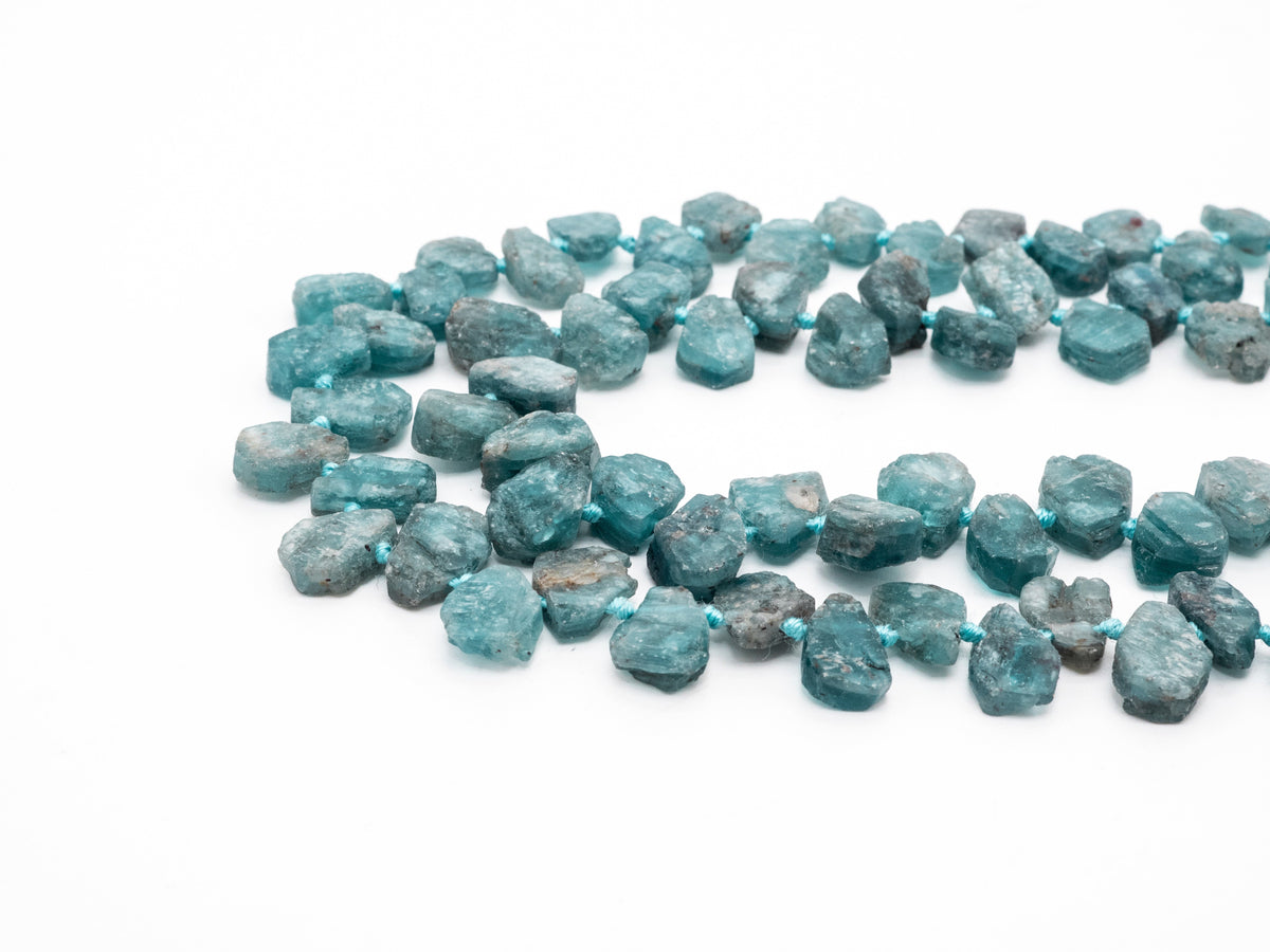 Quality Natural Kyanite Beads, 11-14mm, Irregular Teardrop Natural Blue Gemstone Beads, 15.5inch strand, SKU#U165