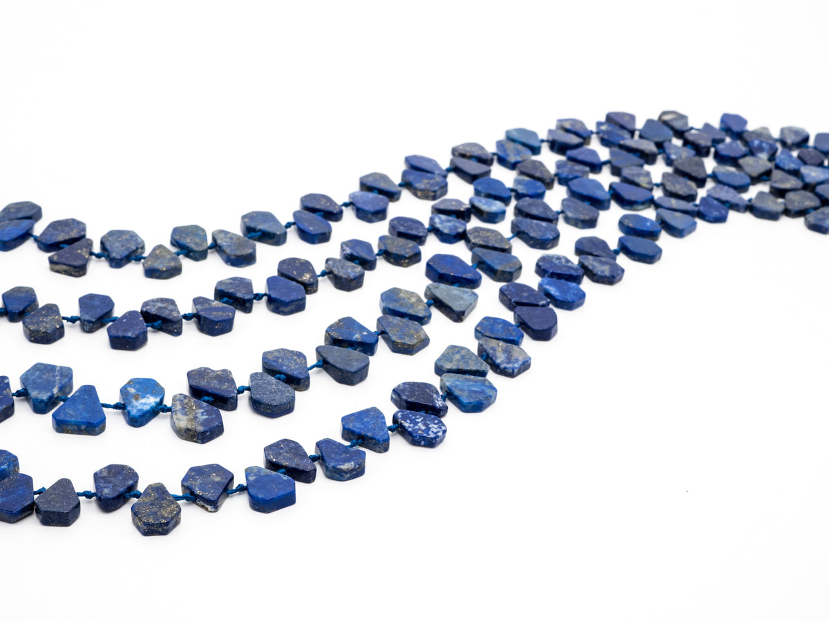 Quality Natural Lapis beads,15-19mm,Heart Shape/ Teardrop Shape Top drill Gemstone Beads, 15-16inch strand, SKU#U161