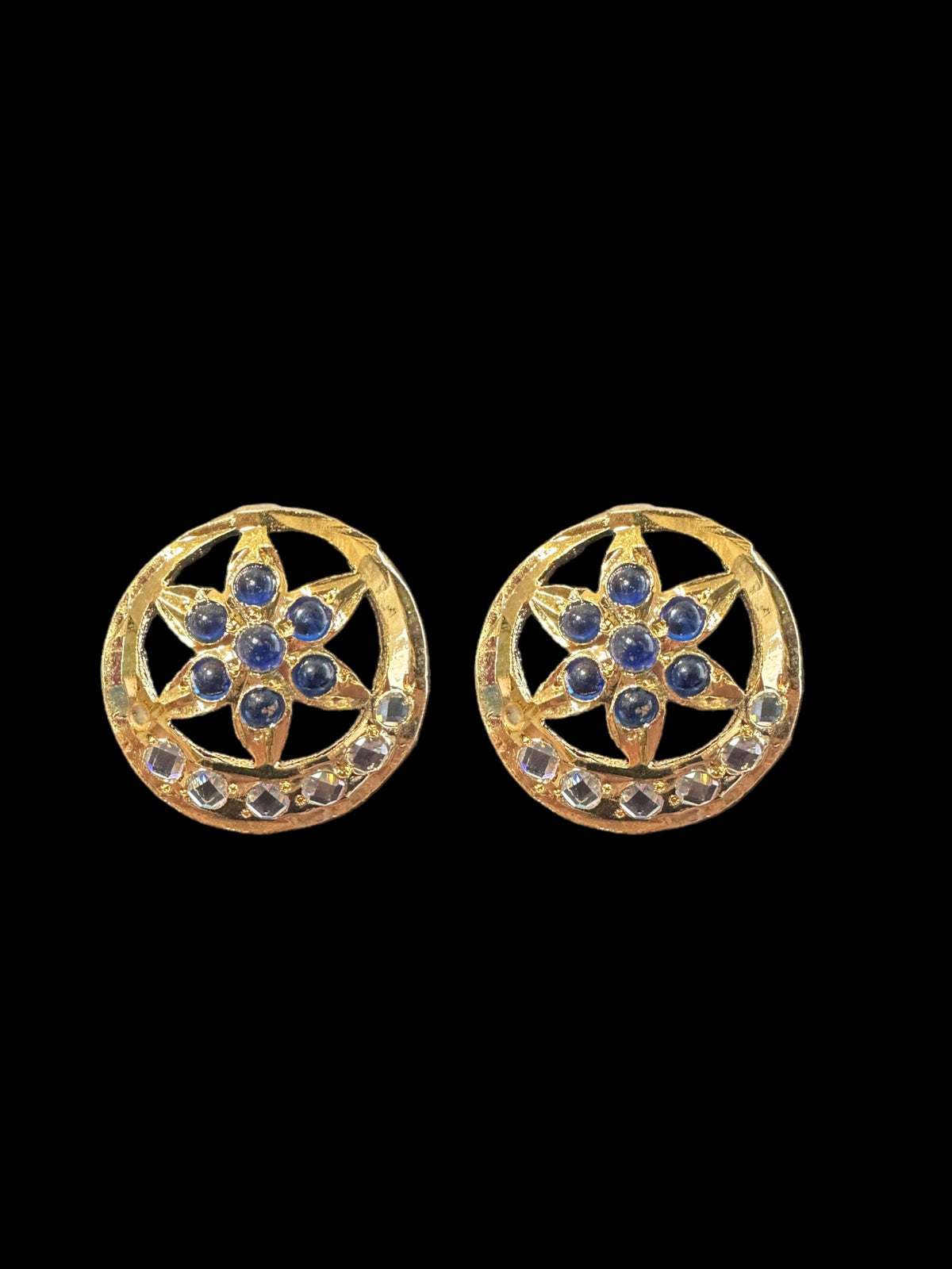 ET515  Seema gold plated tops ( READY TO SHIP )