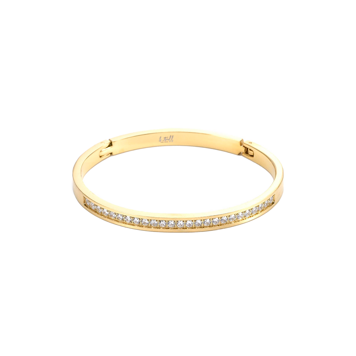BG333G B.Tiff Gold Eternity 25 Bangle Bracelet