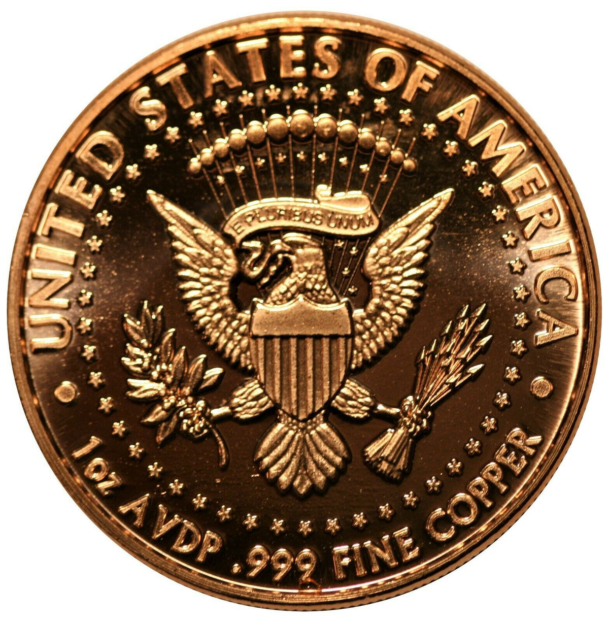 1 oz Copper Round - Donald Trump Profile