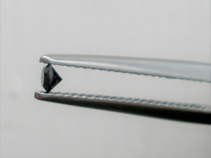 Black Diamond Round Cut African 2mm Micro Sized