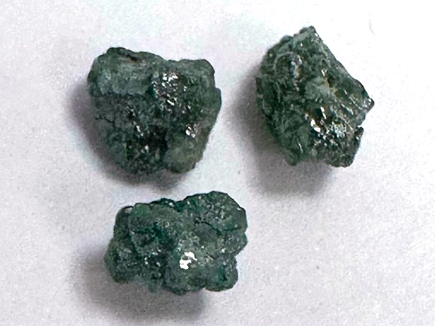 Blue Diamond Rough Facet Canadian 1 carat 6mm Raw