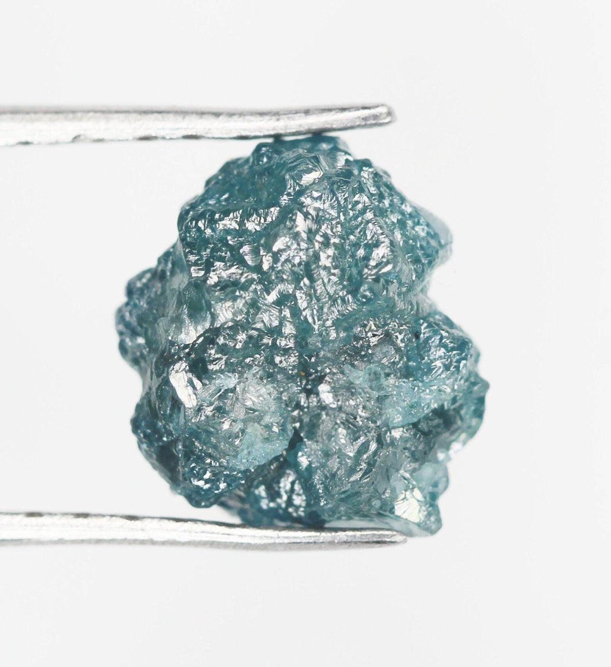 Blue Diamond Rough Facet Canadian 1 carat 6mm Raw