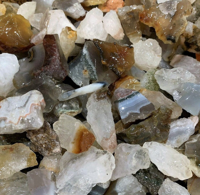 Brazilian Agate Rough Cut Brazil Natural 1000 Carats Bulk Lot