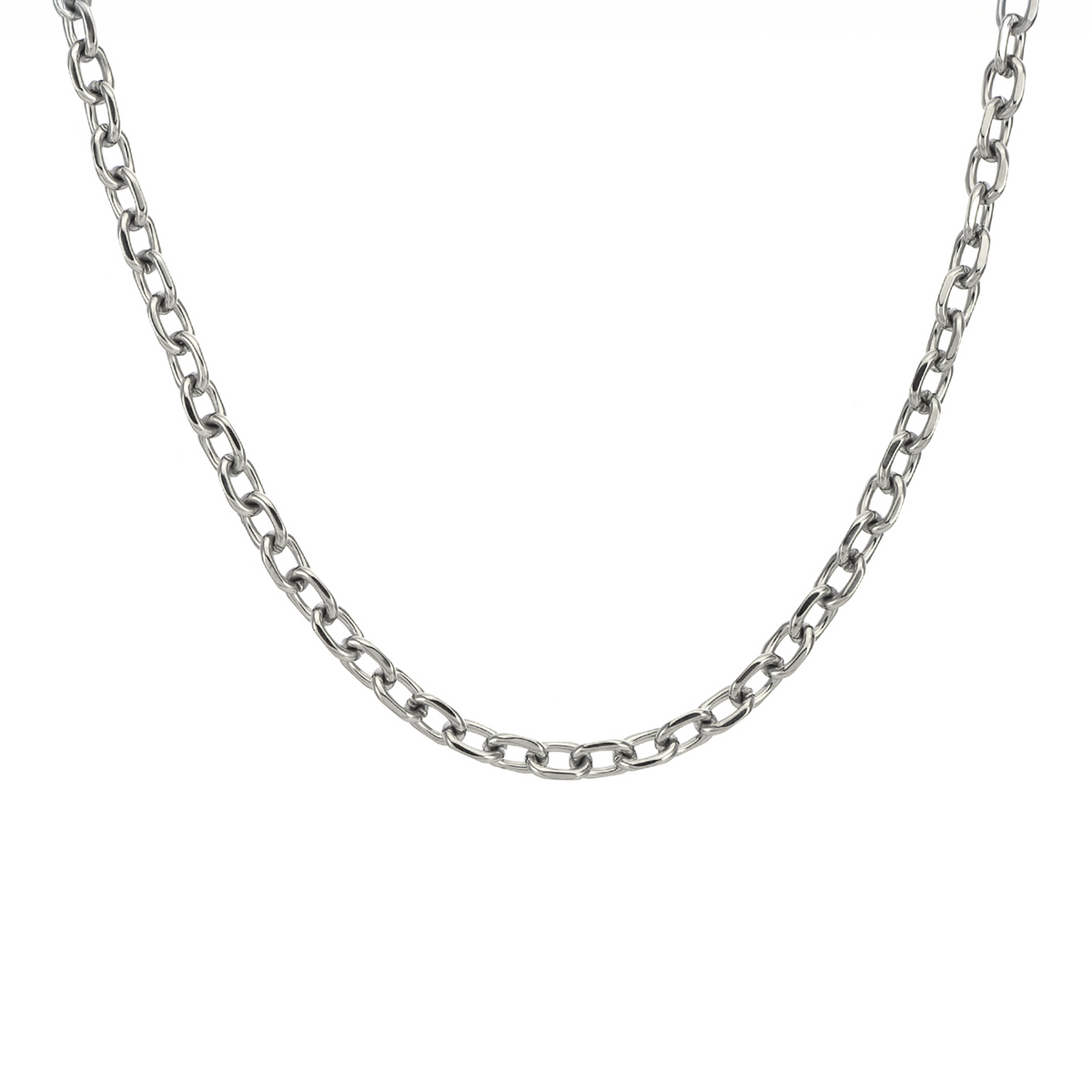 C007W B.Tiff Cable Link Chain Necklace/ 5mm