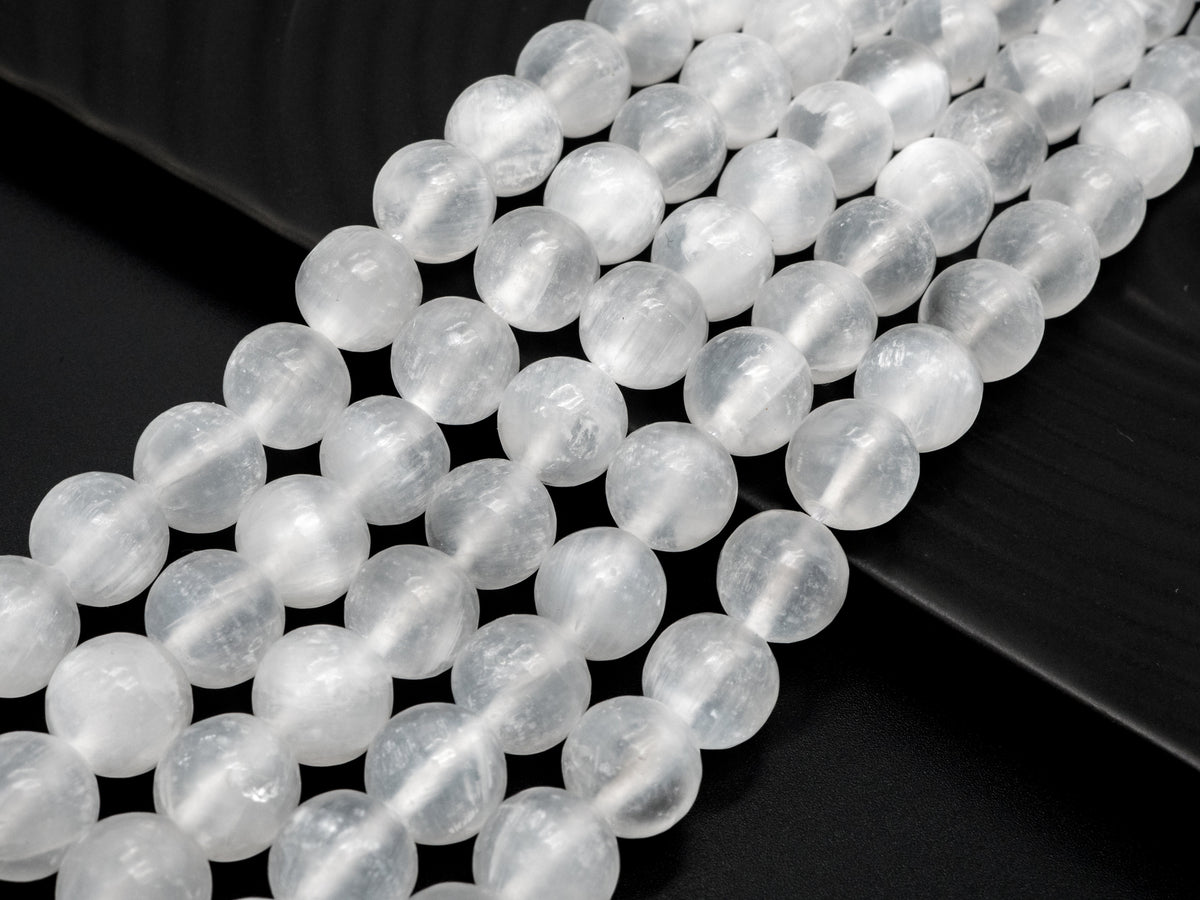 High Quality Natural Calcite beads,6/8/10/12mm Round beads, White Smooth Calcite Gemstone Beads, 16inch strand, SKU#U177
