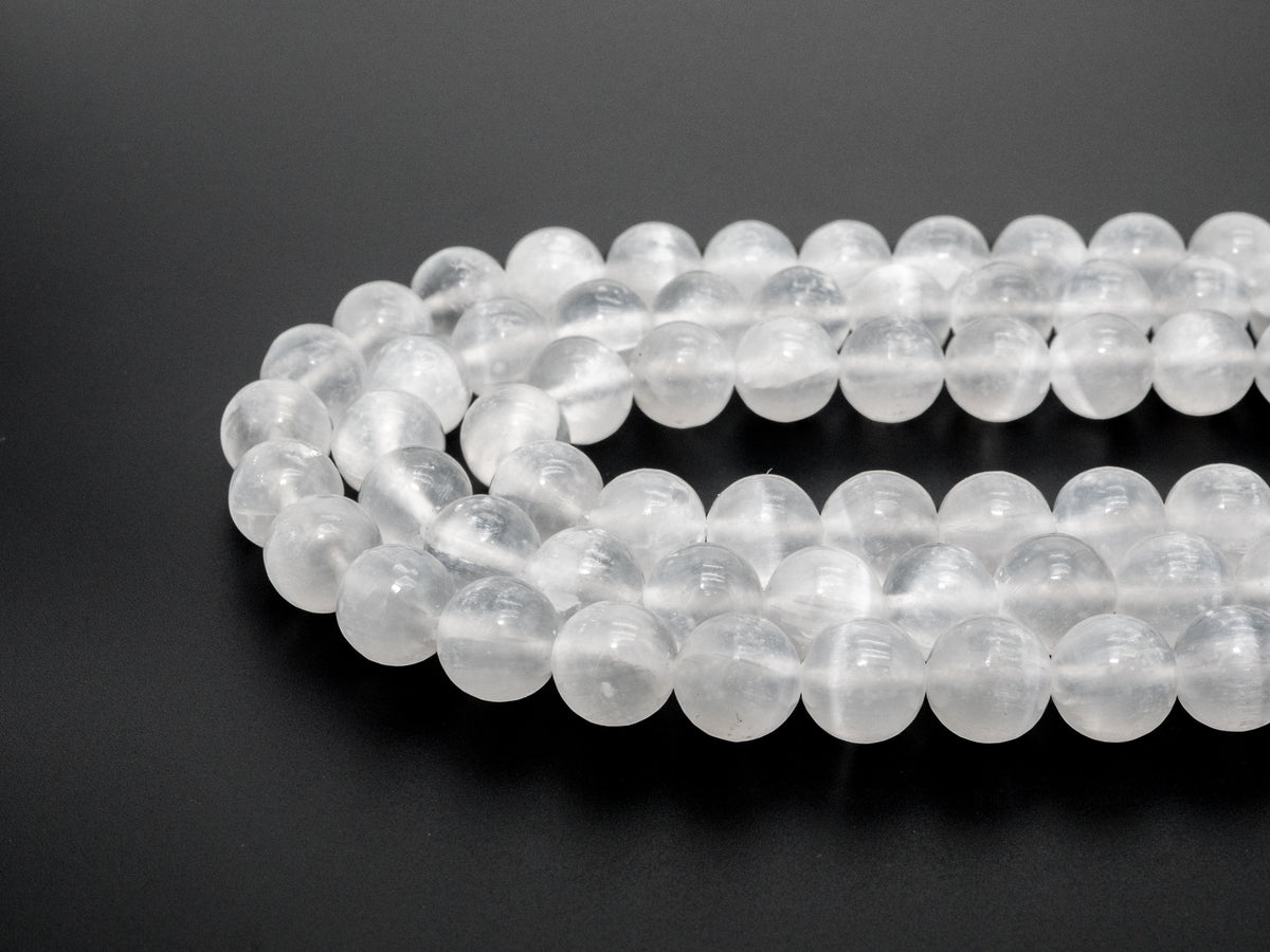 High Quality Natural Calcite beads,6/8/10/12mm Round beads, White Smooth Calcite Gemstone Beads, 16inch strand, SKU#U177